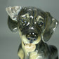 Vintage Dachshund Puppy Porcelain Figurine Original B&G Copenhagen Denmark 20th Art Statue Dec #Rr78