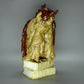 Antique Wise Owl Porcelain Figurine Original Kister Alsbach Germany 20th Art Statue Dec #Rr136
