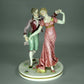 Antique Dance Couple Porcelain Figurine Original Passau Germany 19th Art Statue Dec #Rr79
