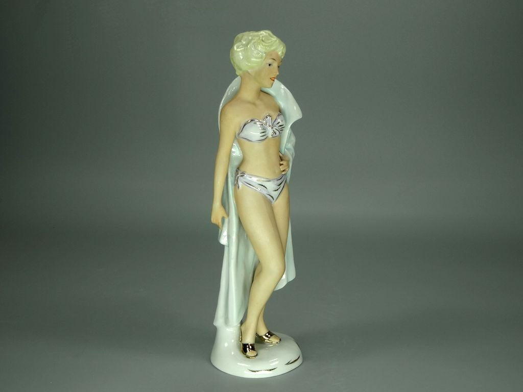 Vintage Marilyn Monroe Porcelain Figurine Original Kister Alsbach Germany 20th Art Statue Dec #Rr216