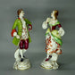 Antique Spring Mood Porcelain Figurine Original Volkstedt Germany 19th Art Statue Dec #Rr145