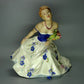 Antique Tenderness Porcelain Figurine Original Royal Dux Germany 20th Art Statue Dec #Rr143