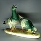 Antique Pair Of Pigeons Porcelain Figurine Original Katzhutte Germany 20th Art Statue Dec #Rr185