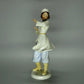 Vintage Cossack Girl Porcelain Figurine Original Schaubach Kunst Germany 20th Art Statue Dec #Rr53