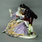Antique Romance Music Porcelain Figurine Original Volkstedt Germany 20th Art Statue Dec #Rr64