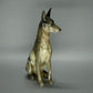 Vintage Shepherd Dog Porcelain Figurine Original Rosenthal Germany 20th Art Statue Dec #Rr91