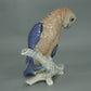 Vintage Cockatoo Porcelain Figurine Original Bing & Grondahl Denmark 20th Art Sculpture Dec #Rr6