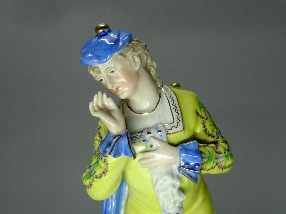 Antique Love Meeting Porcelain Figurine Original Sitzendorf Germany 20th Art Statue Dec #Rr107