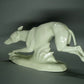 Antique Levretka Dog Porcelain Figurine Original Sitzendorf Germany 20th Art Statue Dec #Rr87