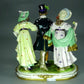 Vintage Party Walk Porcelain Figurine Original Kister Alsbach Germany 20th Art Statue Dec #Rr102
