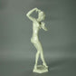 Vintage Shay Lady Porcelain Figurine Original Hutschenreuther Germany 20th Art Statue Dec #Rr186