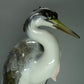 Vintage Heron Bird Porcelain Figurine Original Rosenthal Germany 20th Art Statue Dec #Rr54