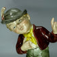 Vintage Jolly Guys Porcelain Figurine Original Lippelsdorf Germany 20th Art Sculpture Dec #Rr12