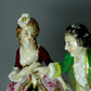 Vintage Love Walk Porcelain Figurine Original Dresden Germany 20th Art Statue Dec #Rr140