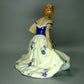 Antique Tenderness Porcelain Figurine Original Royal Dux Germany 20th Art Statue Dec #Rr143