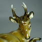 Antique Lovely Deer Porcelain Figurine Original Rosenthal Germany 20th Art Statue Dec #Rr117