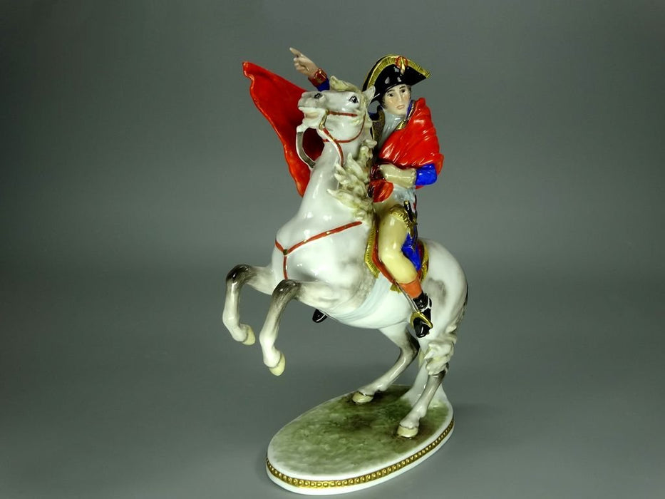 Vintage Napoleon Porcelain Figurine Original Kaiser Germany 20th Art Statue Dec #Rr232