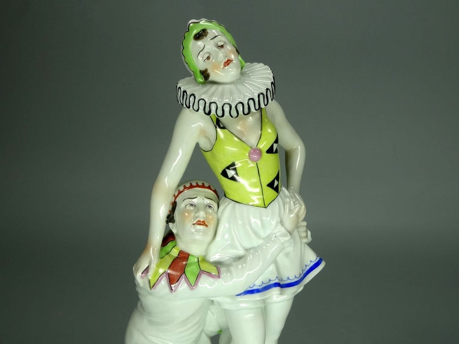 Vintage This Is Love Porcelain Figurine Original Muller&Co Germany 20th Art Statue Dec #Rr244