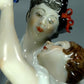 Antique Wine Festival Porcelain Figurine Original Ludwigsburg 20th Art Sculpture Dec #Ru904