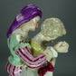 Antique Shy Kiss Porcelain Figurine Original Sitzendorf 19th Art Sculpture Decor #Ru731