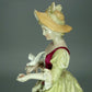 Antique Gardeners Porcelain Figurine Original Royal Worcester 18Th Art Sculpture #Ru700