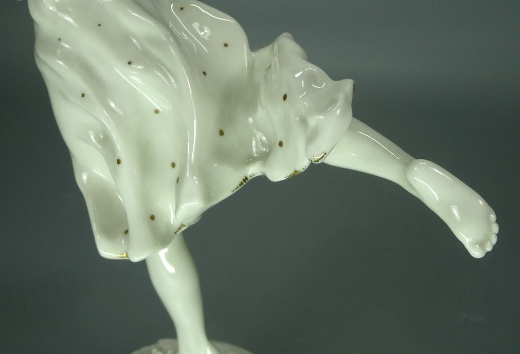 Vintage Joy Of Life Porcelain Figurine Original Hutschenreuther 20th Art Sculpture Dec #Ru891