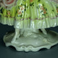 Antique  Lady & Parrot Porcelain Figurine Original KARL ENS 20h Art Sculpture Dec #Ru922