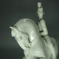 Antique Bugler Man On Horse Porcelain Figurine Original Rosenthal Art Sculpture #Ru682