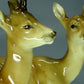 Vintage Pair Of Deer Porcelain Figurine Original Hutschenreuther Art Sculpture #Ru318