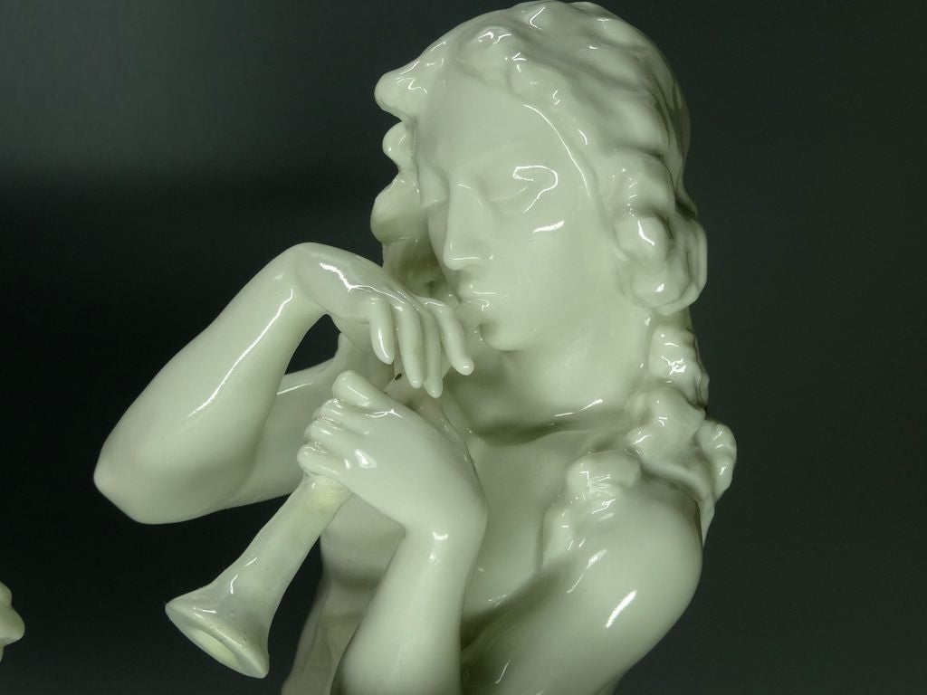 Vintage Magic Melody Original Hutschenreuther Porcelain Figurine Art Sculpture #Ru290