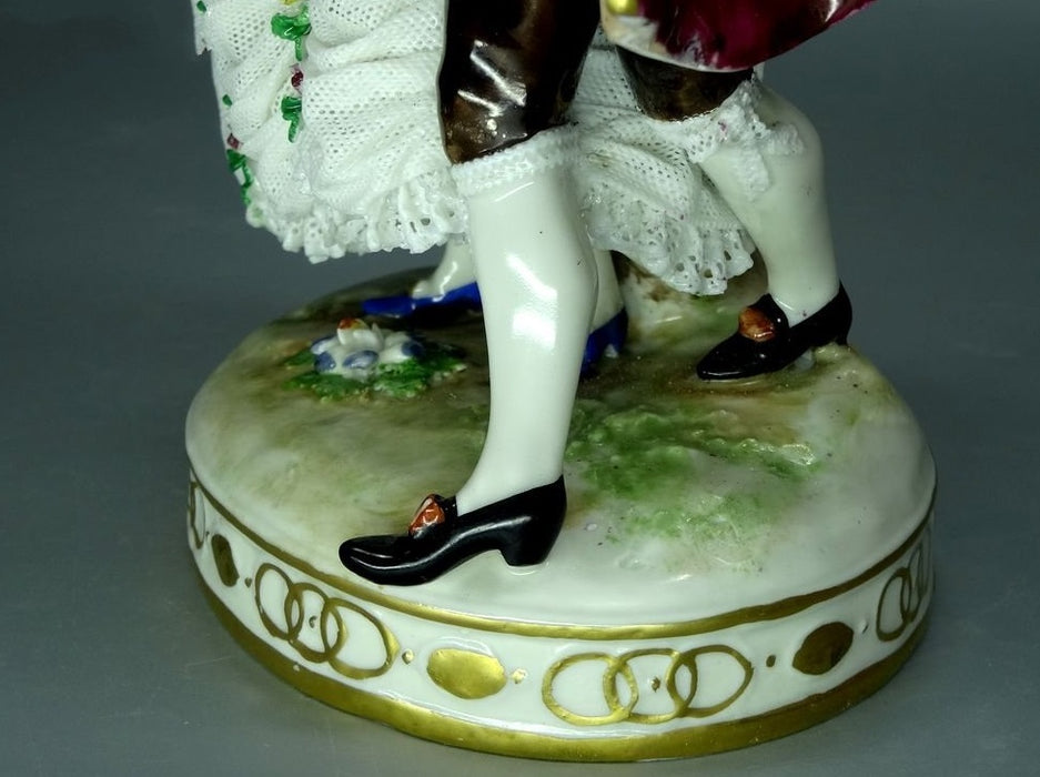 Antique Spring Porcelain Figurine Original VOLKSTEDT 19h Art Sculpture Dec #Ru919