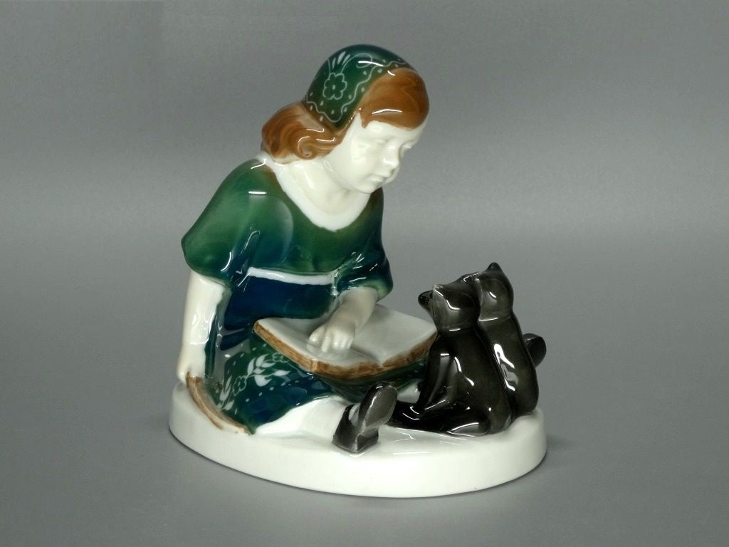 Antique Strict Teacher Original Rosenthal Porcelain Figurine Art Sculpture Decor #Ru470