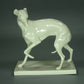 Vintage White Levretka Dog Porcelain Figurine Original Nymphenburg Art Decor #Ru657