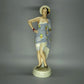 Vintage Coquette Lady Porcelain Figure Original Royal Dux Art Statue Decor Gift #Ru624