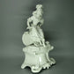 Antique Drummer Break Porcelain Figurine Original Gera 19th Art Sculpture Decor #Ru354