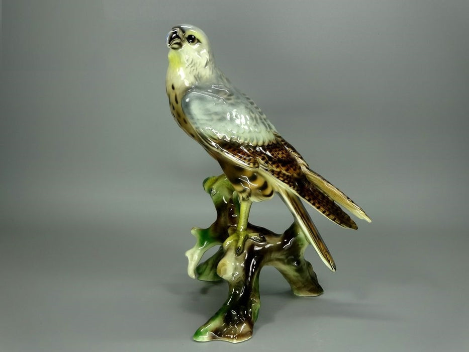 Antique Shahin Falcon Porcelain Figurine Original Keramos Art Sculpture Decor #Ru325
