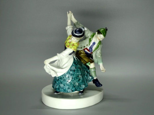 Antique Tyrolean Dances Original KARL ENS Porcelain Figurine Art Sculpture Decor #Ru465