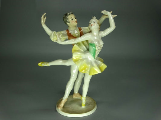 Vintage Ballet Dancer Original Hutschenreuther Porcelain Figure Art Statue Decor #Ru605