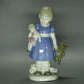 Vintage Manechka Girl Porcelain Figurine Original LIPPELSDORF Art Sculpture Decor #Ru818