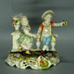 Antique Summer Day Couple Porcelain Figurine Behschezer Germany Sculpture Decor #Ru112