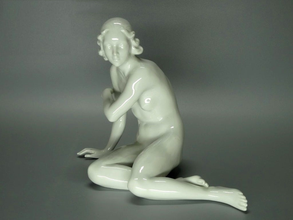 Antique White Nude Youth Lady Original Rosenthal Porcelain Figure Art Sculpture #Ru474