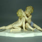 Vintage Children Kiss Porcelain Figurine Original Rosenthal Art Sculpture Decor #Ru760