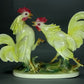 Antique Fighting Cocks Bird Original Katzhutte Porcelain Figure Art Statue Decor #Ru608