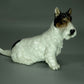 Antique Terrier Dog Porcelain Figurine Original Rosenthal Art Decor Sculpture #Ru660