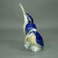 Vintage Pair Kingfisher Bird Porcelain Figure Original Royal Copenhagen Art Deco #Ru316