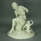 Antique Ball Game Play Porcelain Figurine Original Schwarzburger Art Sculpture #Ru310