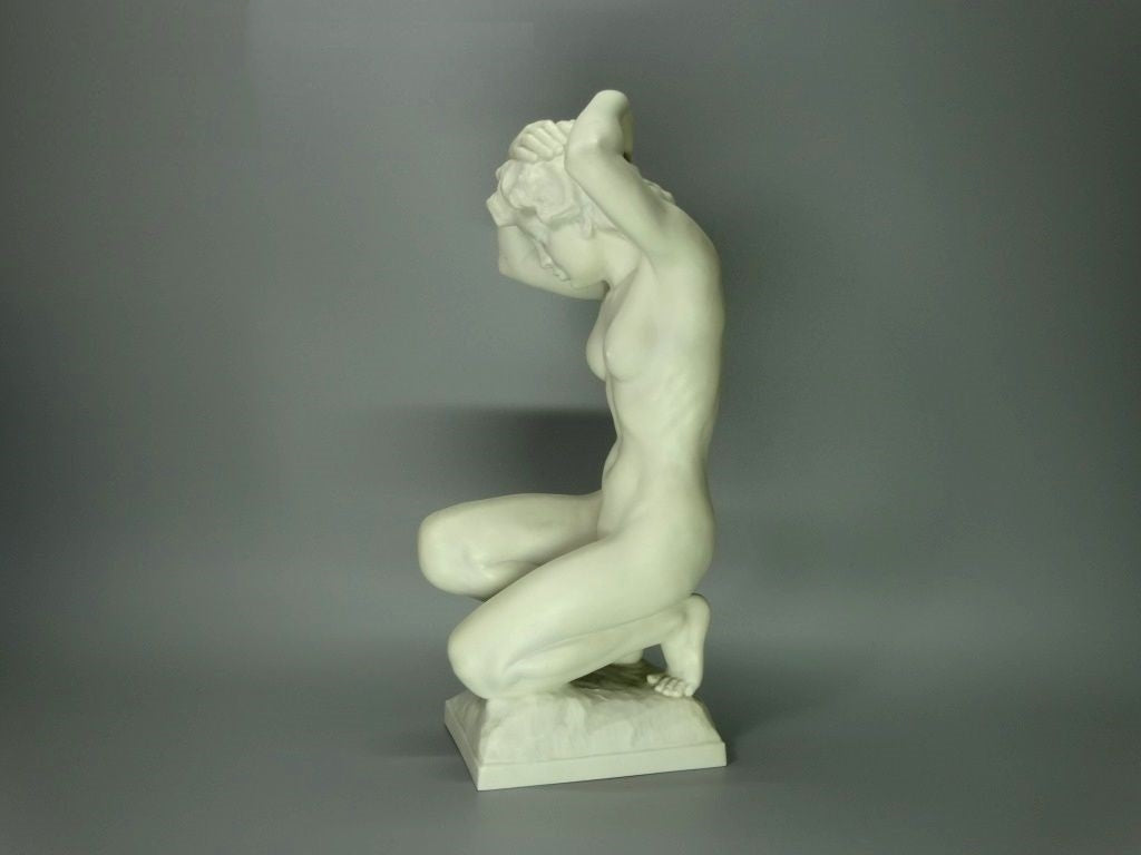 Vintage Femininity Lady Original Hutschenreuther Porcelain Figure Art Sculpture #Ru485
