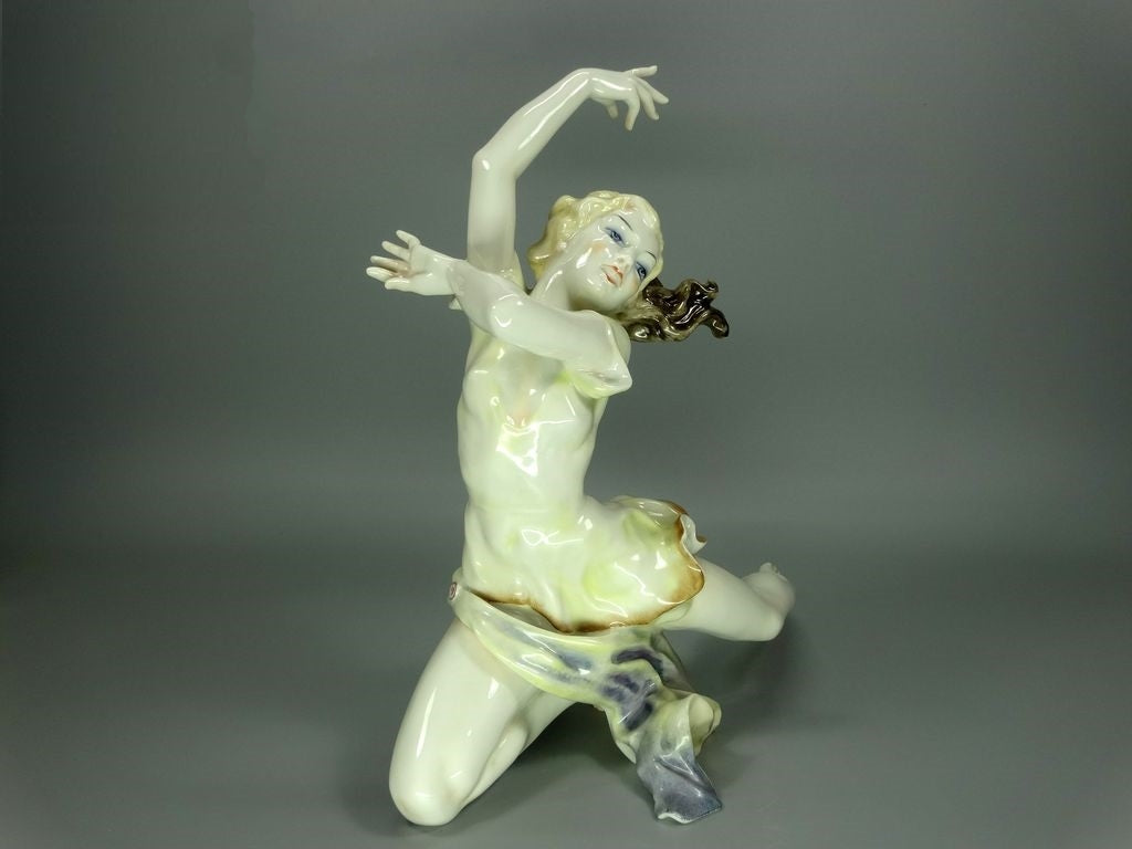 Vintage Final Dance Porcelain Figure Hutschenreuther Original Art Sculpture #Ru192