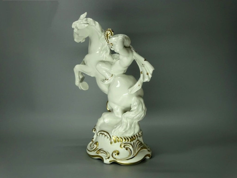 Antique Horse Arabian Tale Porcelain Figure Original Hutschenreuther Sculpture #Ru205