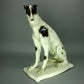 Antique Original Schwarzburger Greyhound Dog Porcelain Figurine Art Statue Decor #Ru580